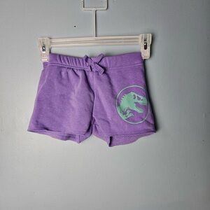 Jurassic World Purple Shorts Kids XS